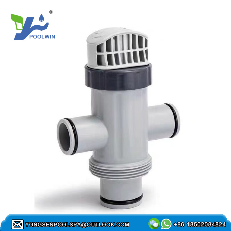Intex Filter Pump Accessories Triple-Port Cross-border Amazon Swimming Pool Plunger Valve Flexible Hose Connector Three-way Connector