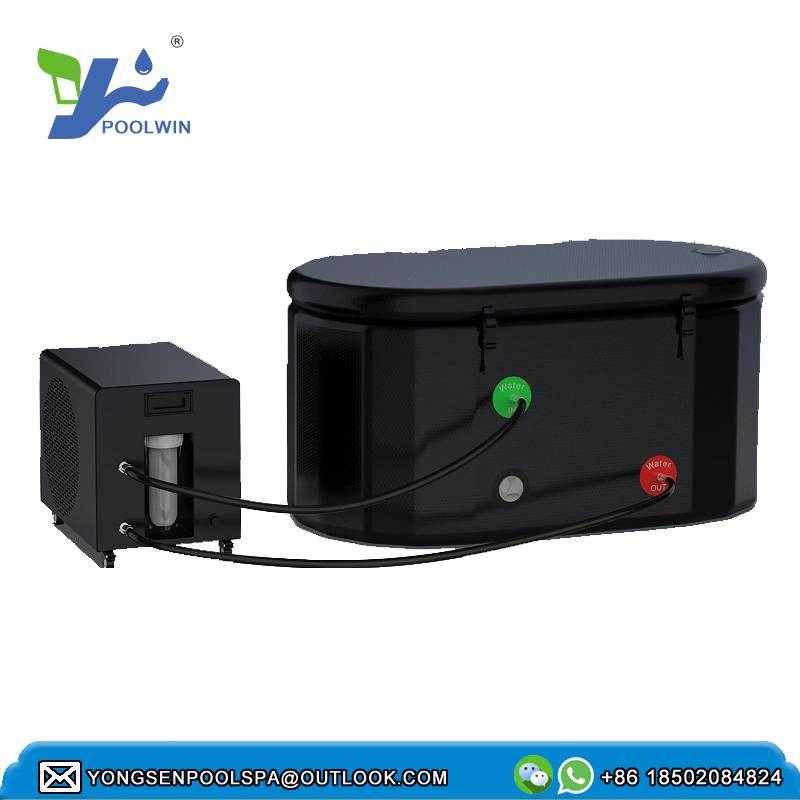 Foldable PVC ice bath bucket water cooler - Special repair machine for rehabilitation training of injured patients